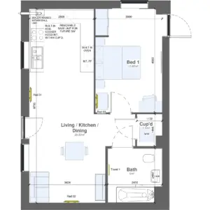 Roe Wood Park Canthook Floor plan