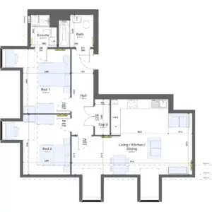 Roe Wood Park Tedder Floor plan